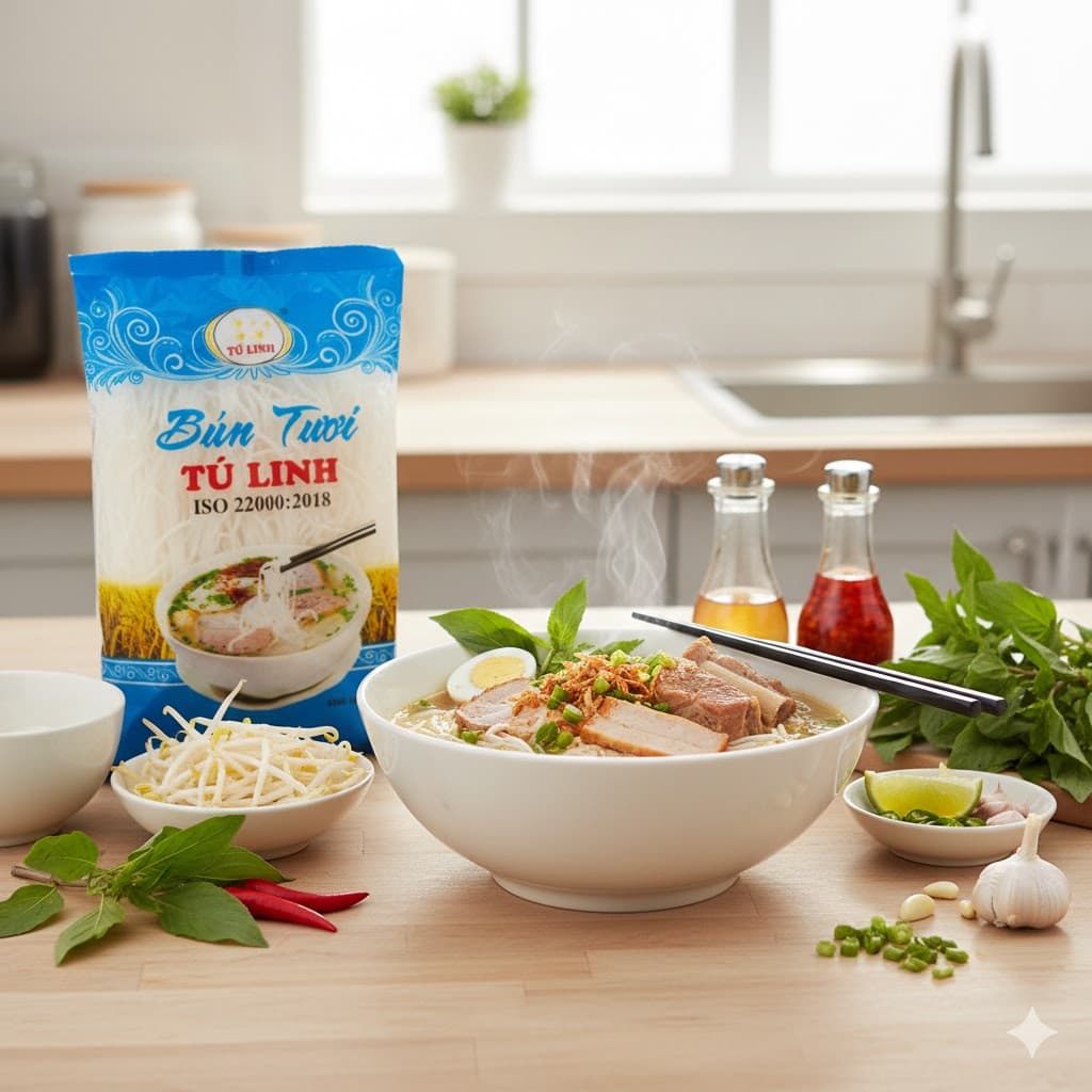 Bún Tươi và Tổ Bún - Tú Linh